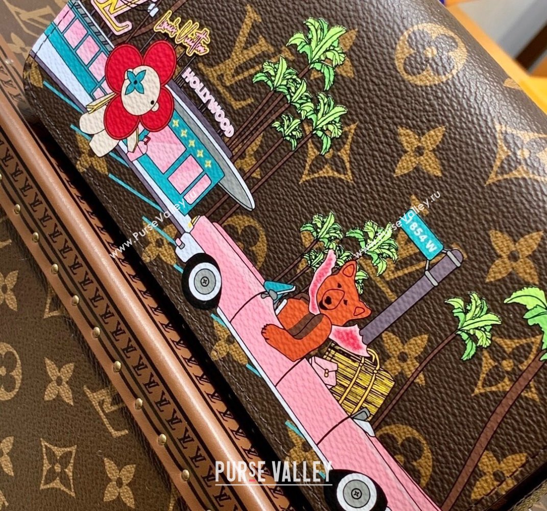 Louis Vuitton Félicie Pochette Mini Bag M80859 Monogram Canvas/Pink For Christmas 2021 (KI-21101422)