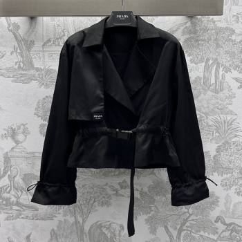 Prada Jacket P90403 Black 2024 (Q-24090403)