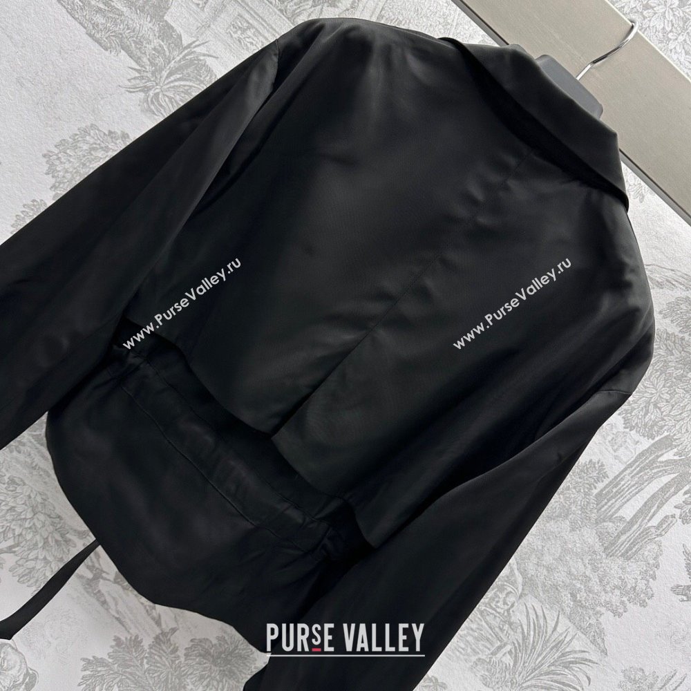 Prada Jacket P90403 Black 2024 (Q-24090403)