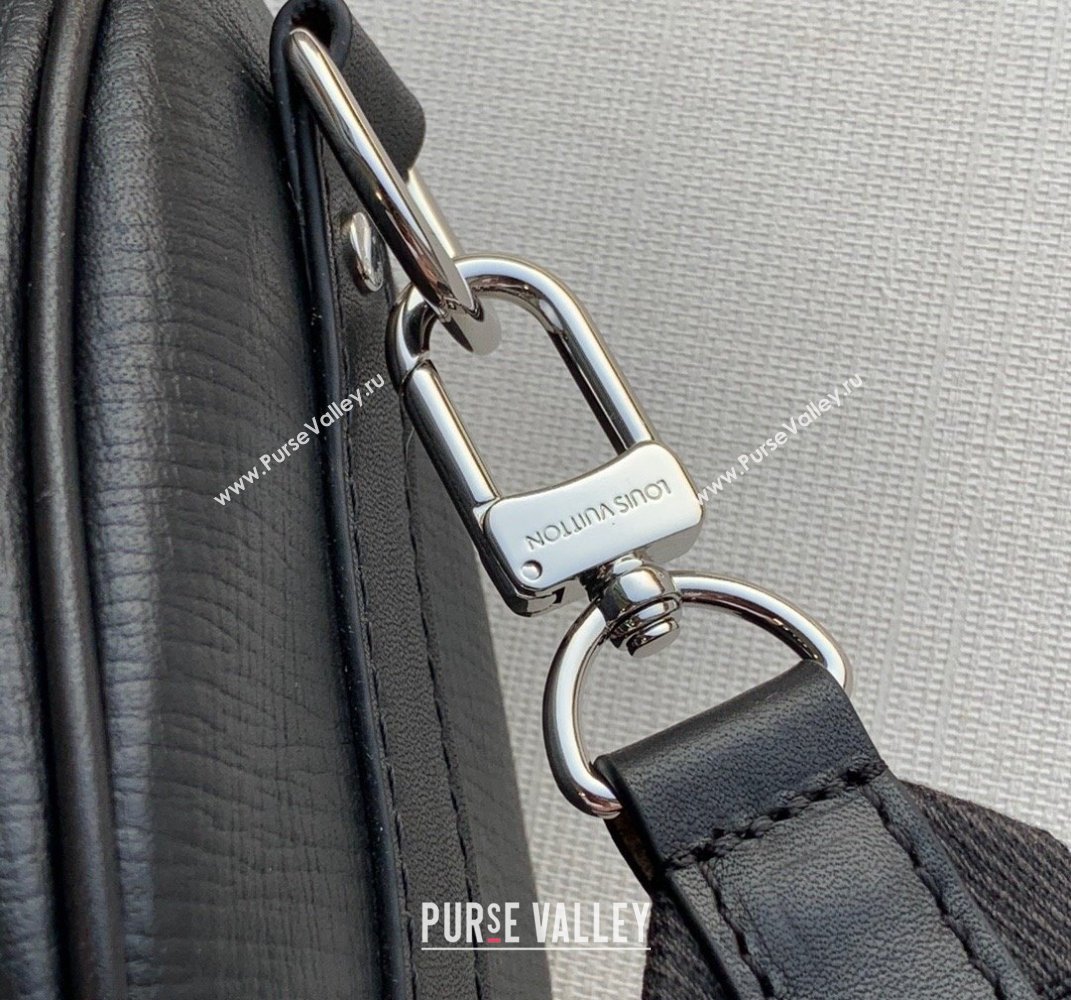 Louis Vuitton Keepall XS Bag in Monogram Denim and Leather M90689 Black 2021 (KI-21101424)