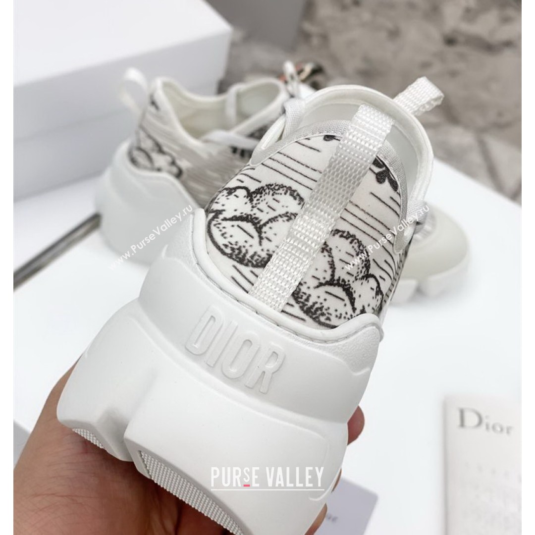 Dior D-Connect Sneaker in Butterfly Printed Technical Fabric DS28 2021 (KW-210817062)