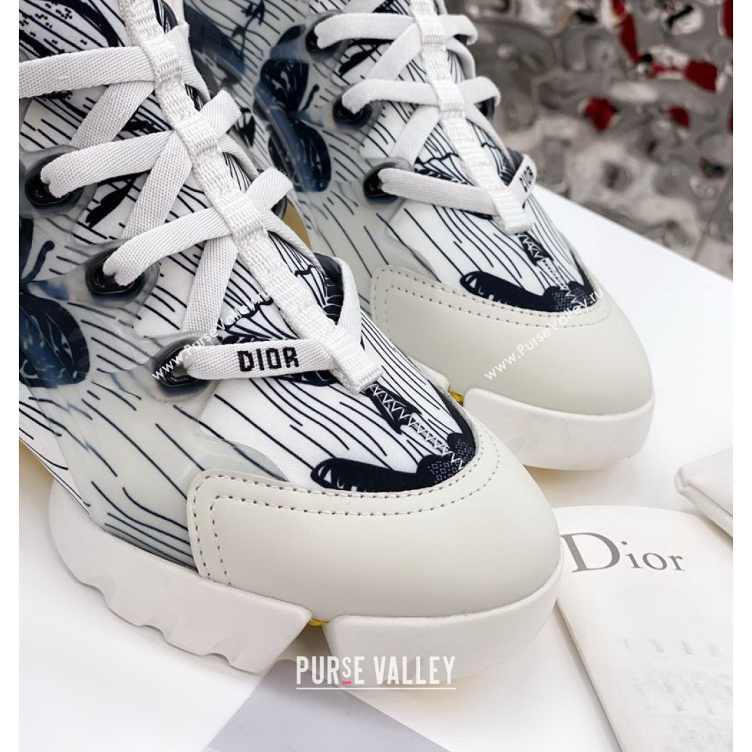 Dior D-Connect Sneaker in Butterfly Printed Technical Fabric DS25 2021 (KW-210817059)