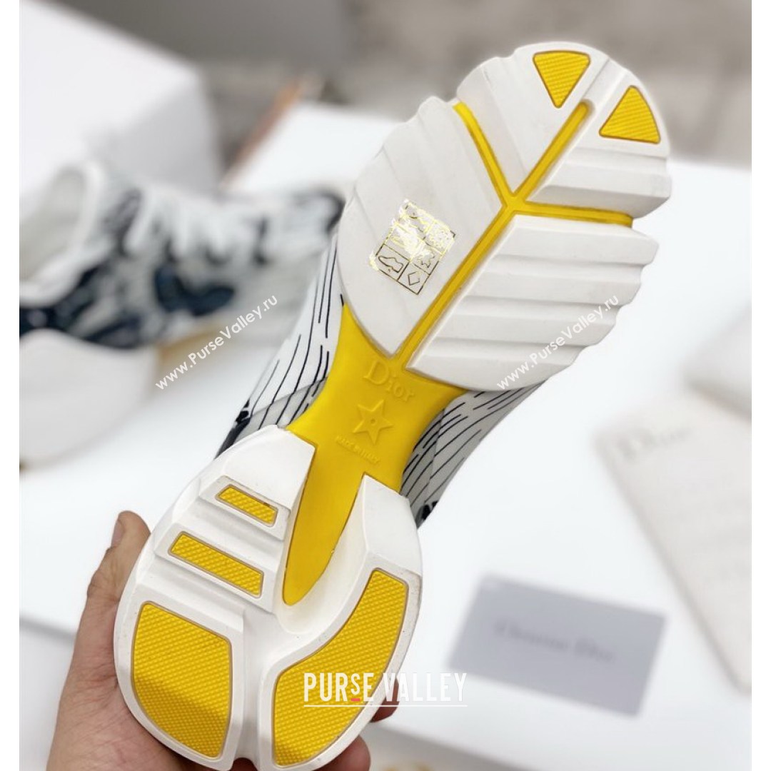 Dior D-Connect Sneaker in Butterfly Printed Technical Fabric DS25 2021 (KW-210817059)