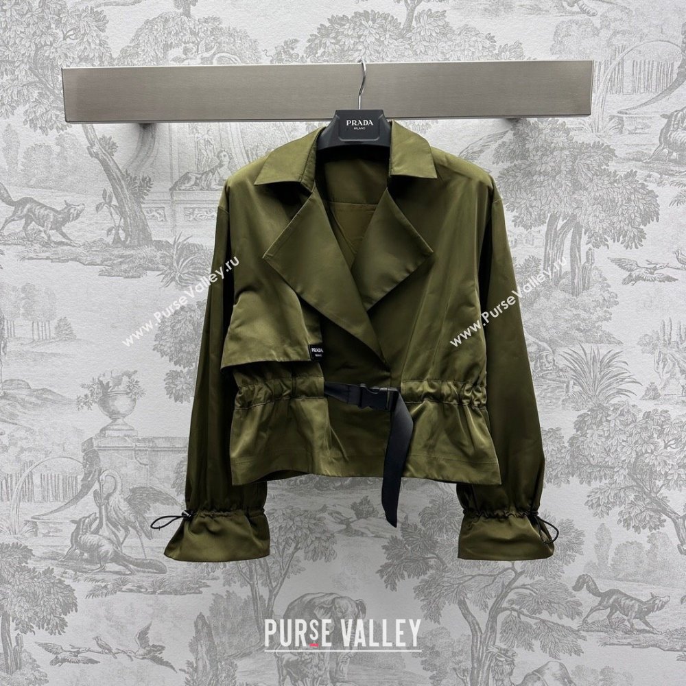 Prada Jacket P90404 Green 2024 (Q-24090404)