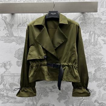 Prada Jacket P90404 Green 2024 (Q-24090404)