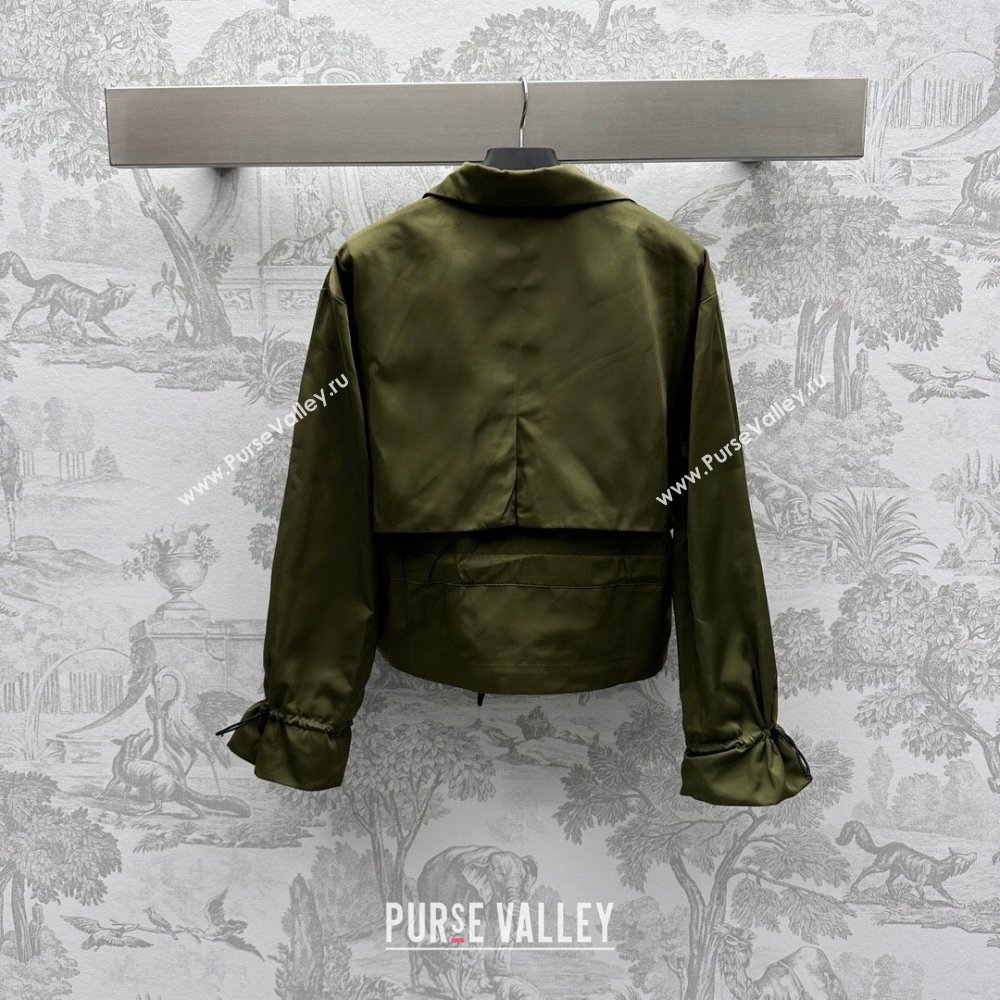 Prada Jacket P90404 Green 2024 (Q-24090404)