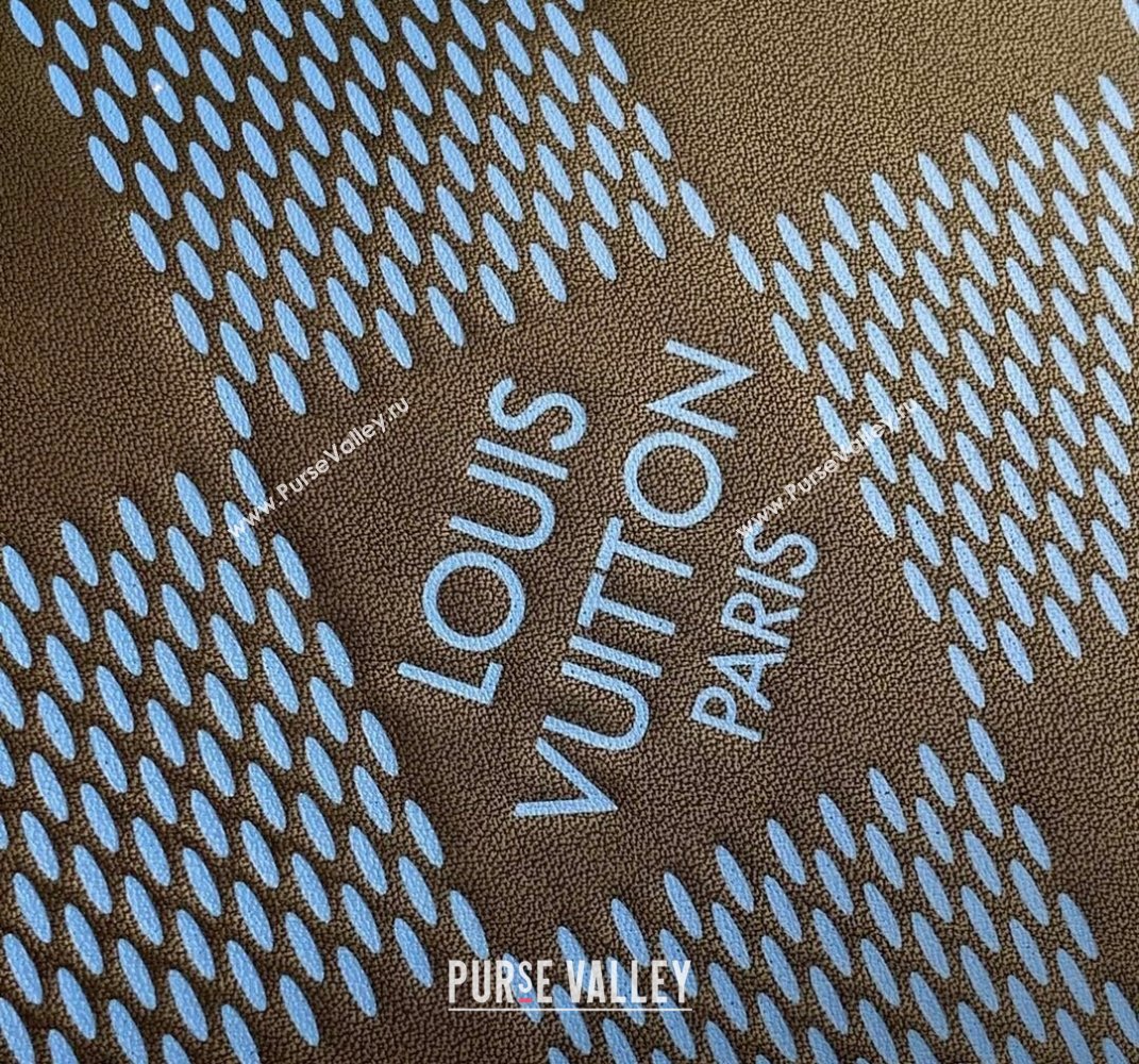 Louis Vuitton Mens Studio Messenger Bag in Navy Damier Infini 3D Leather N50037 2021 (KI-21101429)