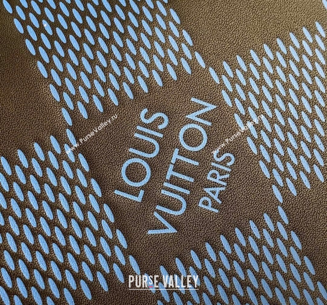 Louis Vuitton Mens Studio Messenger Bag in Navy Damier Infini 3D Leather N50037 2021 (KI-21101429)