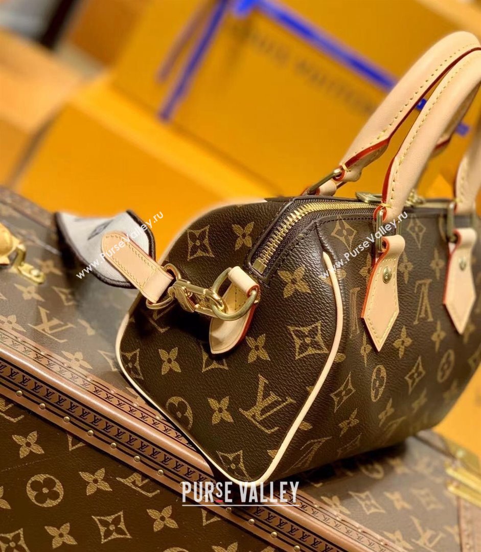 Louis Vuitton Speedy Bandouliere 20 Bag M41114 Monogram Canvas/Nude 2021  (KI-21101501)