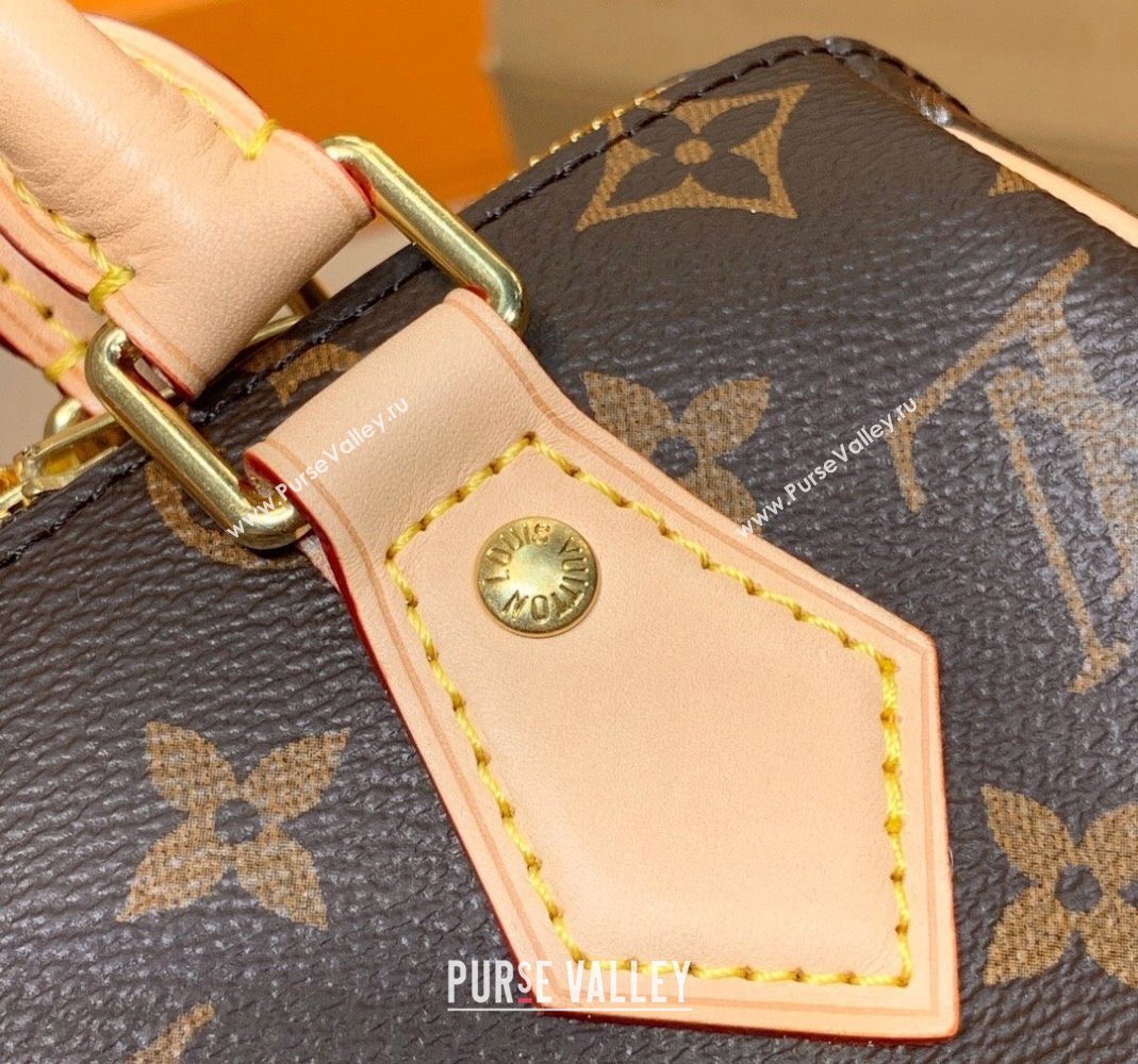 Louis Vuitton Speedy Bandouliere 20 Bag M41114 Monogram Canvas/Nude 2021  (KI-21101501)