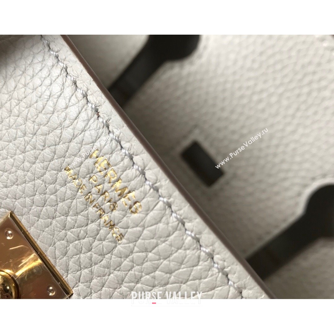 Bottega Veneta  Cowhide Mount Chain bag in white   Bv005 (misu-21090240)