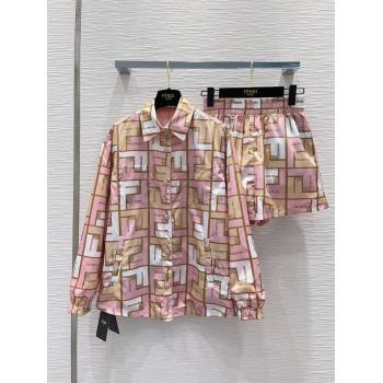 Fendi FF Shirt and Shorts D040708 2024 (Q-24040708)