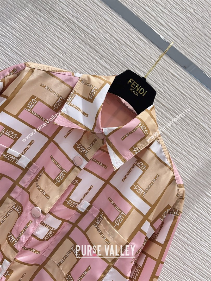 Fendi FF Shirt and Shorts D040708 2024 (Q-24040708)