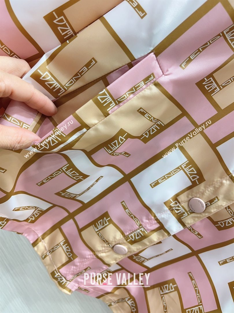 Fendi FF Shirt and Shorts D040708 2024 (Q-24040708)