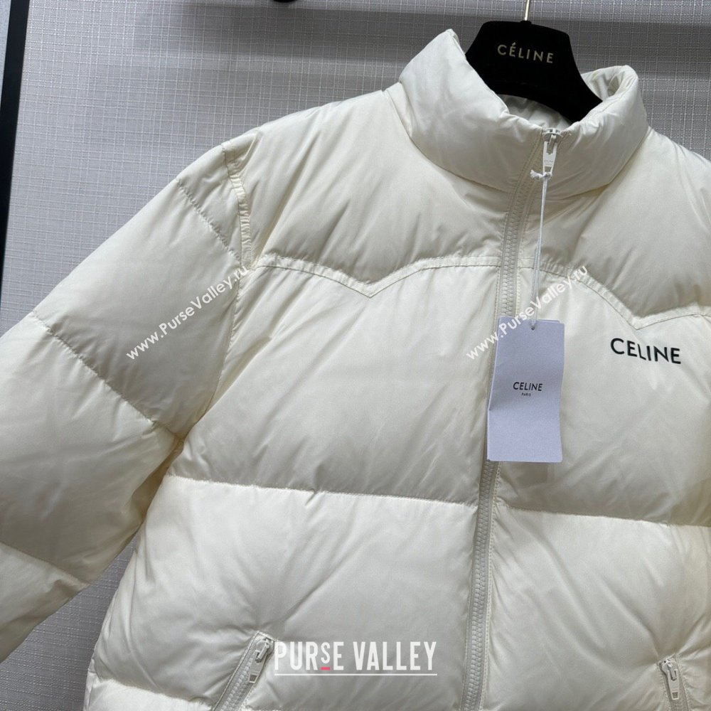 Celine Down Jacket C110930 White 2023 (Q-23110930)