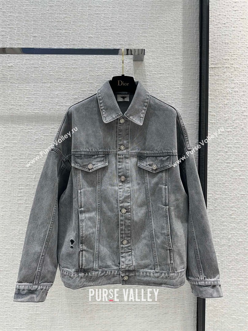 Dior Denim Jacket D040709 Grey 2024 (Q-24040709)