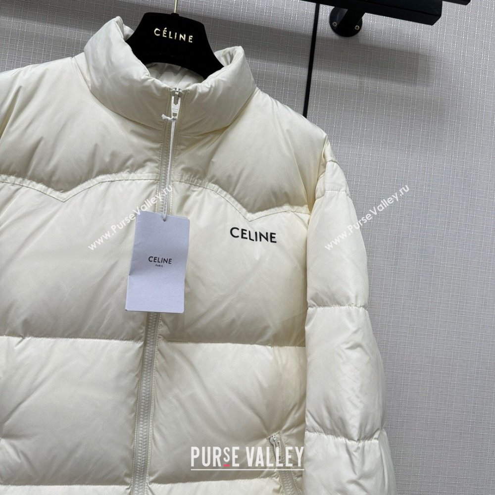 Celine Down Jacket C110930 White 2023 (Q-23110930)