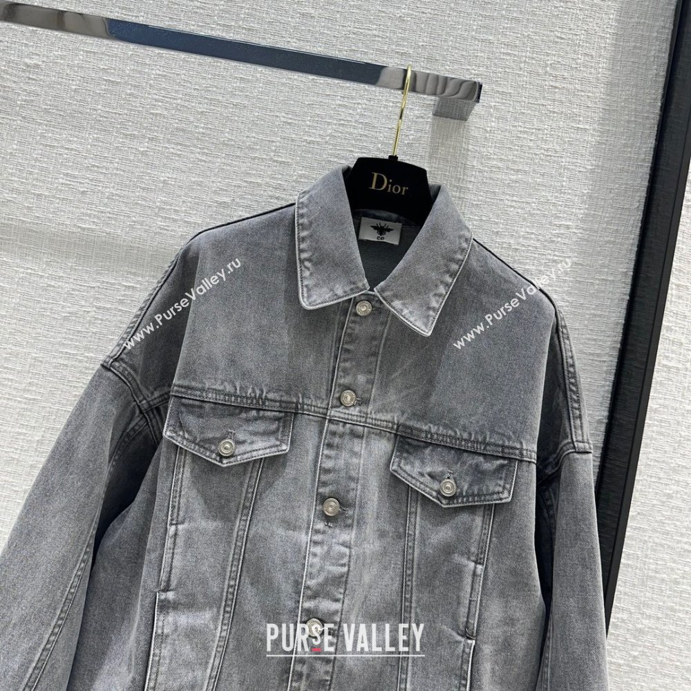 Dior Denim Jacket D040709 Grey 2024 (Q-24040709)