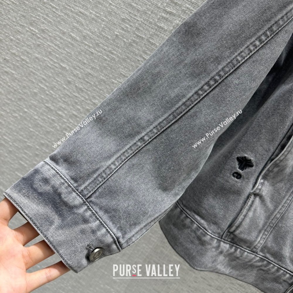 Dior Denim Jacket D040709 Grey 2024 (Q-24040709)