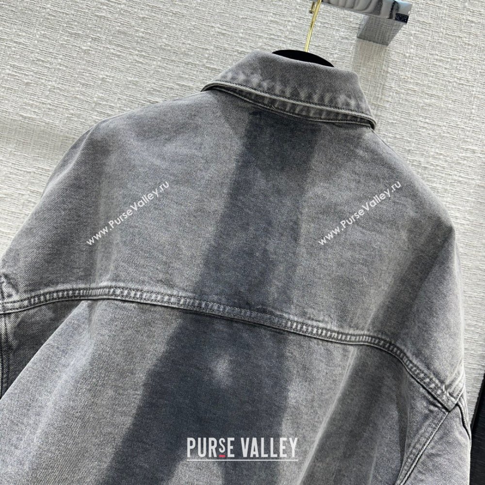 Dior Denim Jacket D040709 Grey 2024 (Q-24040709)