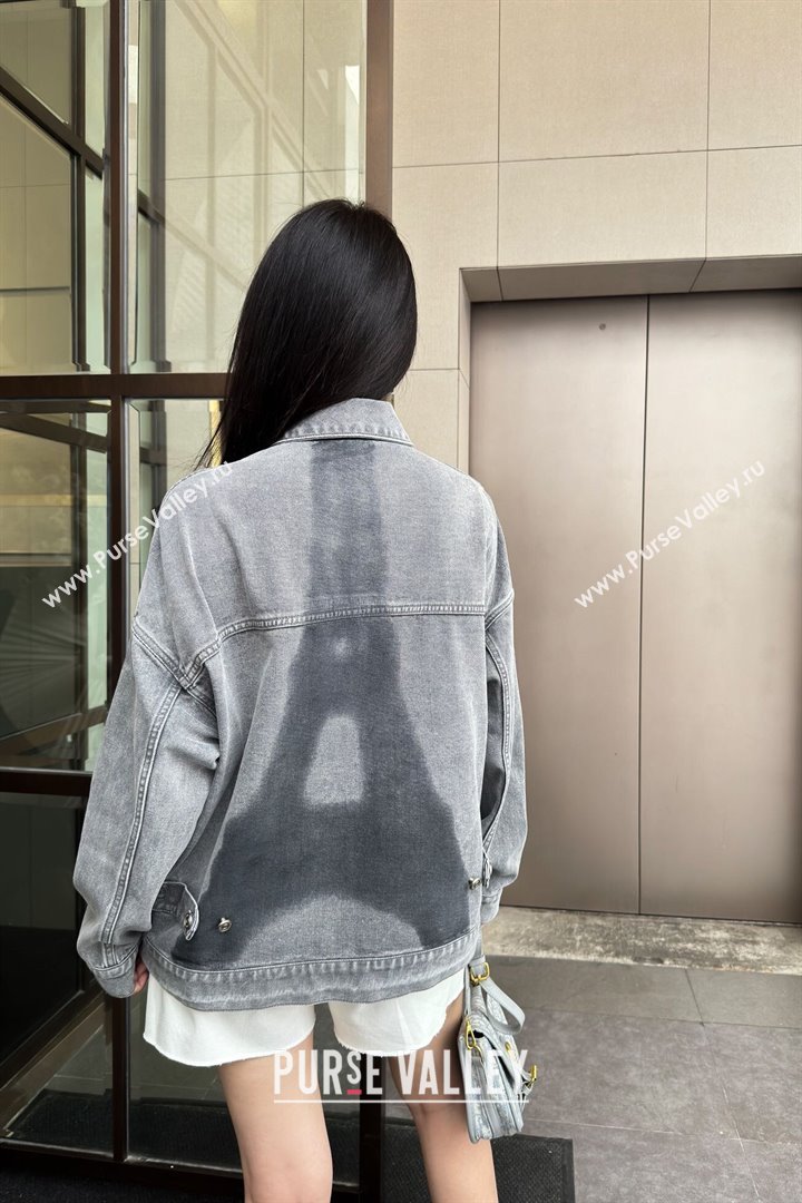 Dior Denim Jacket D040709 Grey 2024 (Q-24040709)