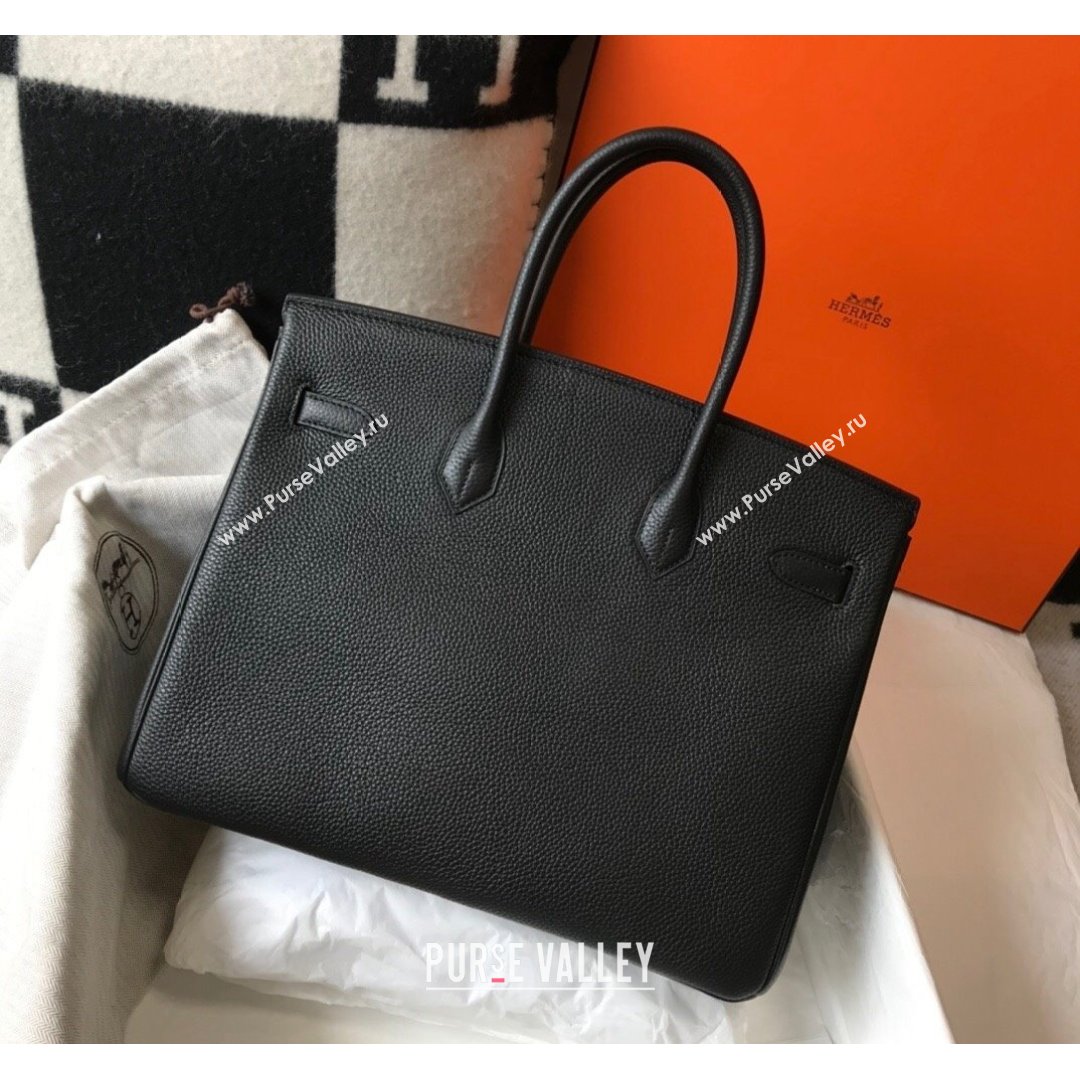 Hermes Birkin Bag 35cm in Togo Leather Black 2021 (FL-21090221)