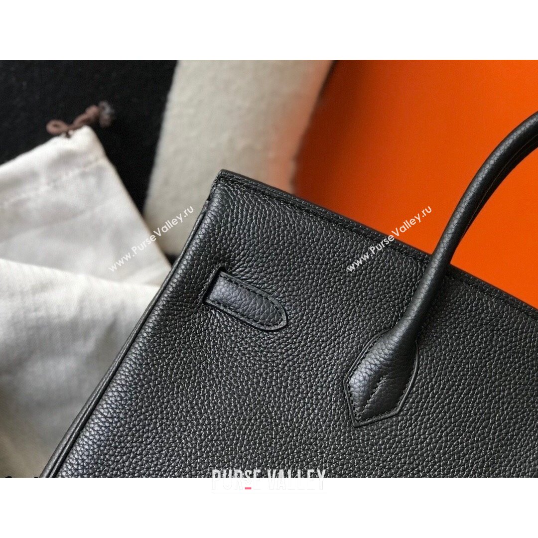 Hermes Birkin Bag 35cm in Togo Leather Black 2021 (FL-21090221)