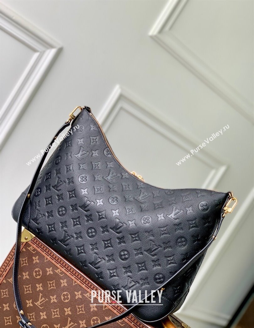 Louis Vuitton Boulogne GM bag in Leather M13706 Black 2025 (KI-250809080)