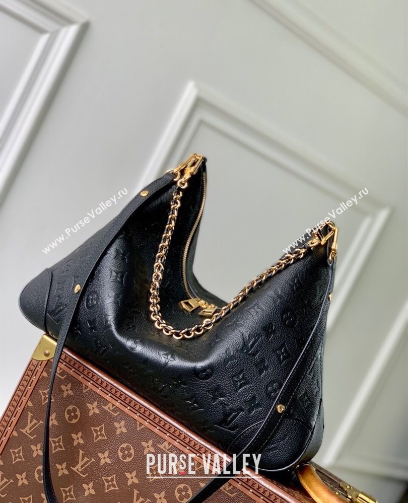 Louis Vuitton Boulogne GM bag in Leather M13706 Black 2025 (KI-250809080)
