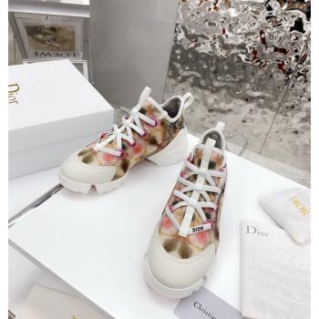 Dior D-Connect Sneaker in Zodiac Printed Technical Fabric DS14 2021 (KW-210816065)