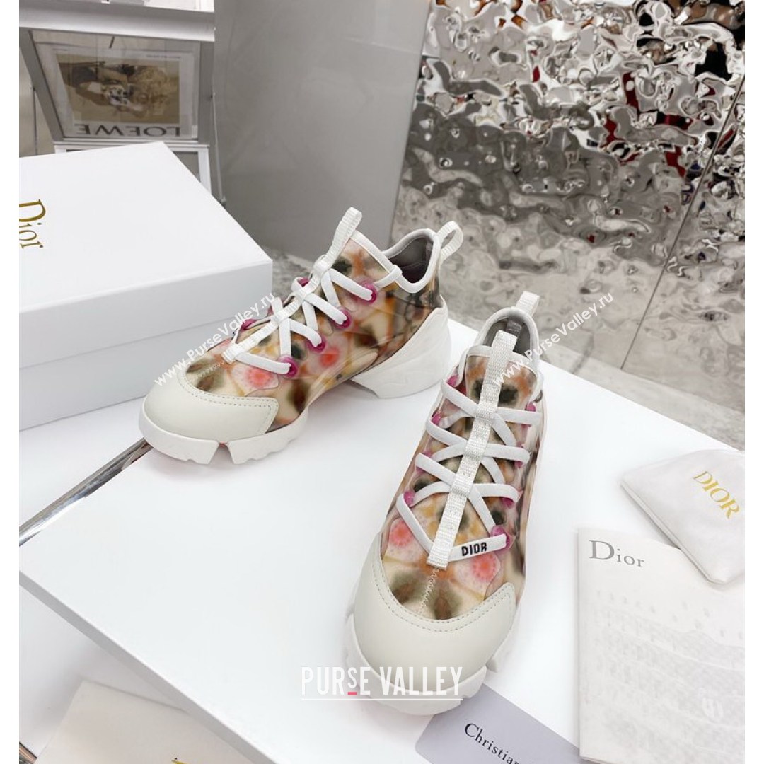 Dior D-Connect Sneaker in Zodiac Printed Technical Fabric DS14 2021 (KW-210816065)