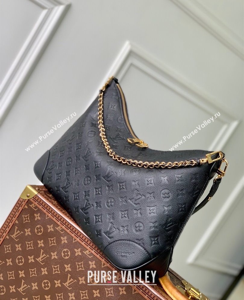 Louis Vuitton Boulogne GM bag in Leather M13706 Black 2025 (KI-250809080)
