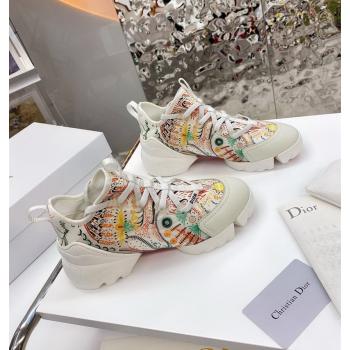 Dior D-Connect Sneaker in Zodiac Printed Technical Fabric DS13 2021 (KW-210816064)