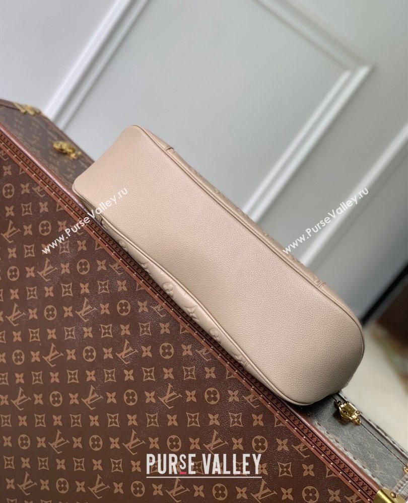 Louis Vuitton Boulogne GM bag in Leather M25854 Tourterelle Grey 2025 (KI-250809081)