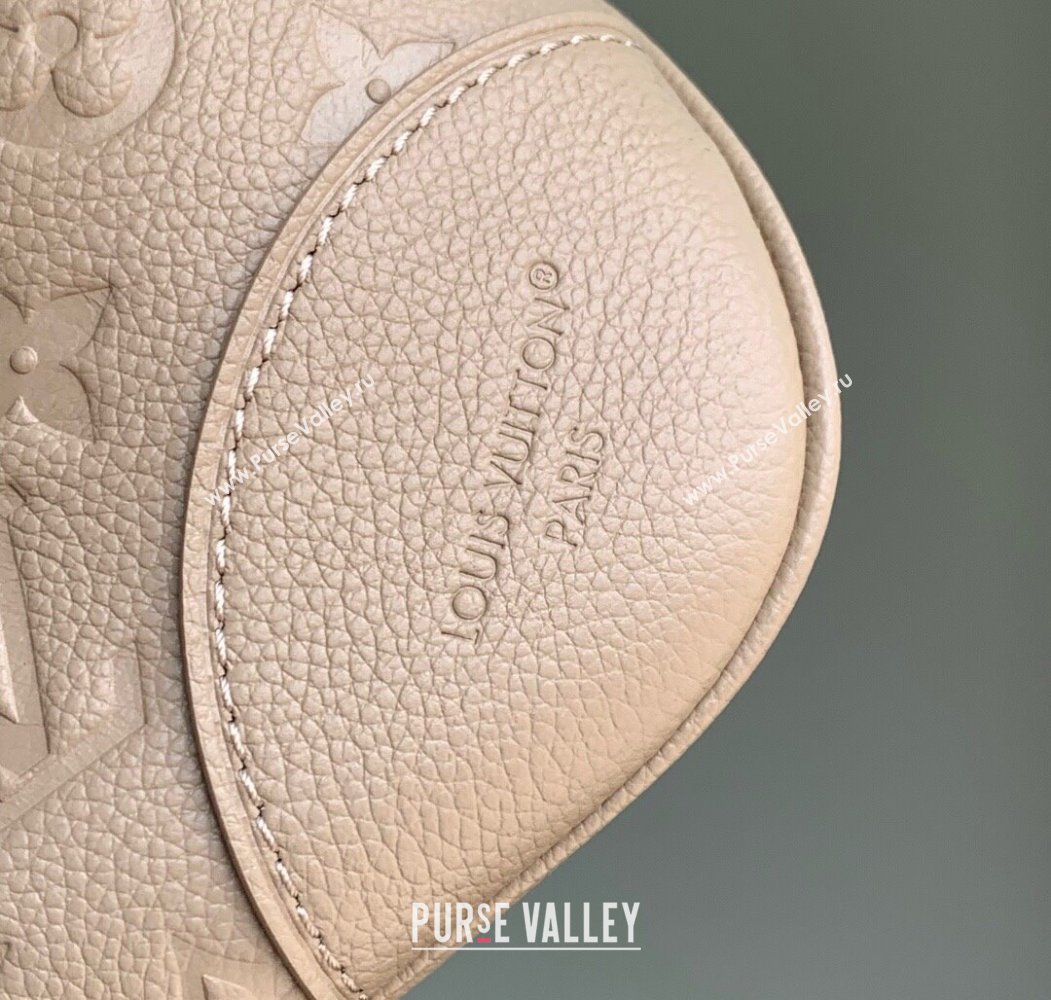 Louis Vuitton Boulogne GM bag in Leather M25854 Tourterelle Grey 2025 (KI-250809081)