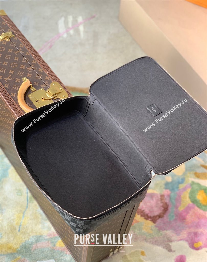Louis Vuitton Packing Cube GM Travel Organizer N40185 Damier Graphite Canvas 2025 (KI-250211058)