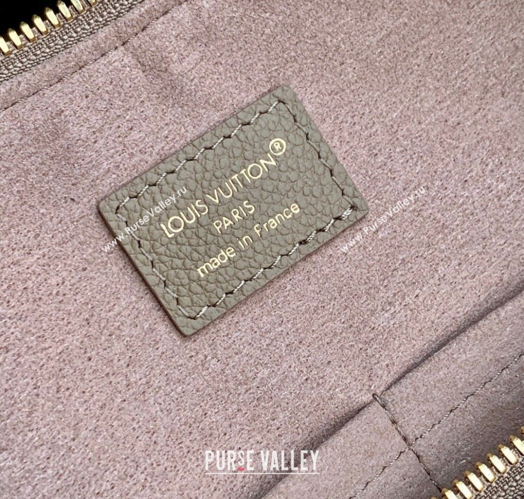 Louis Vuitton Boulogne GM bag in Leather M25854 Tourterelle Grey 2025 (KI-250809081)