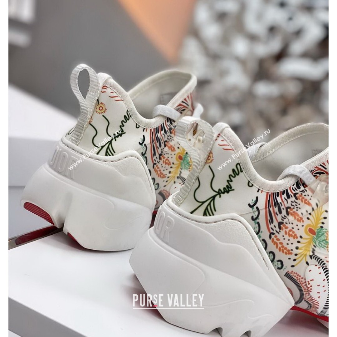 Dior D-Connect Sneaker in Zodiac Printed Technical Fabric DS13 2021 (KW-210816064)