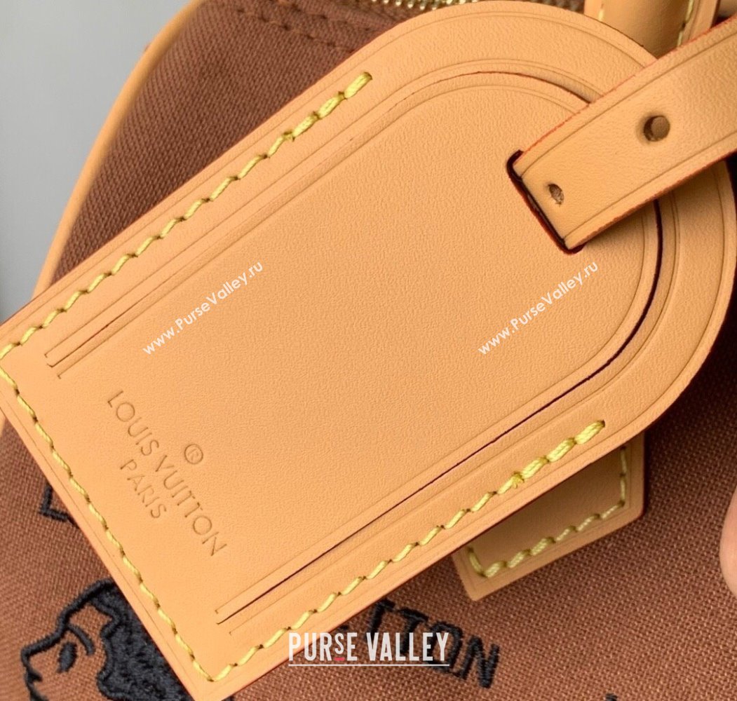 Louis Vuitton Pharrel x Nigo Speedy Bag M15218 Brown 2025 (KI-250809082)