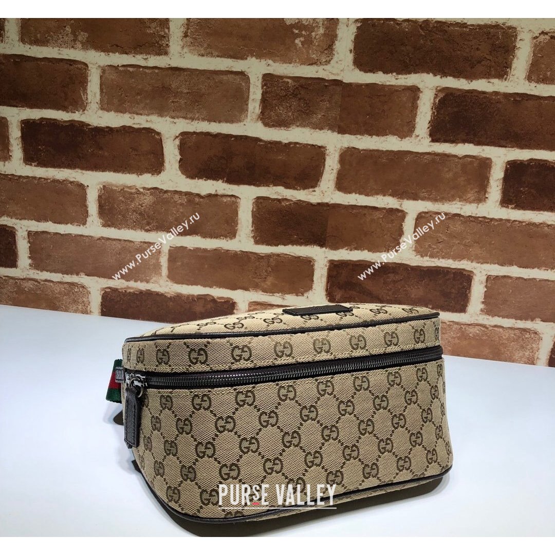 Gucci GG Canvas Shoulder Bag 449132 Beige 2021 (DLH-21090229)