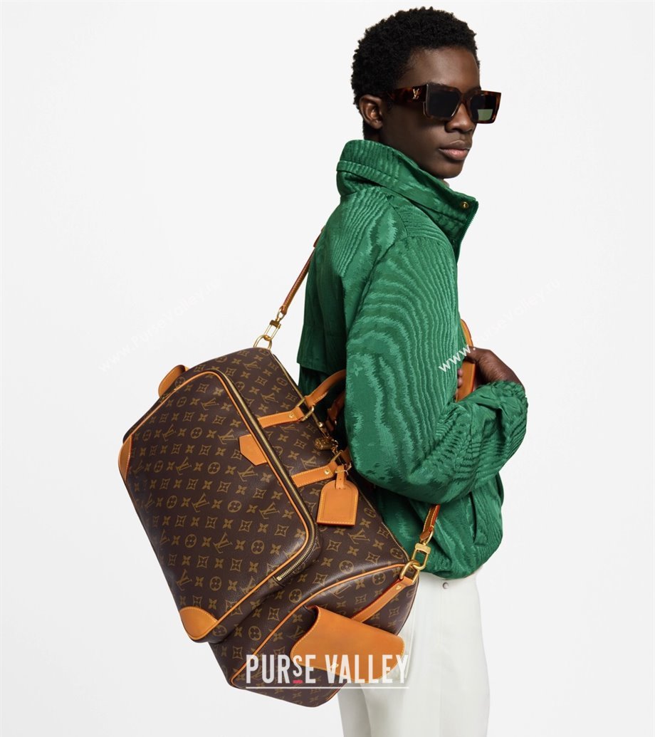Louis Vuitton Mens Keepall Cargo 50 Travel Bag in Monogram Canvas M14735 2025 (KI-250811001)