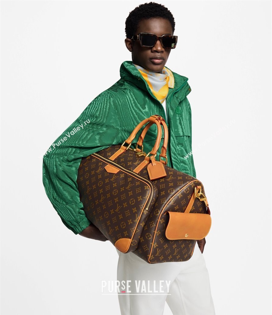 Louis Vuitton Mens Keepall Cargo 50 Travel Bag in Monogram Canvas M14735 2025 (KI-250811001)