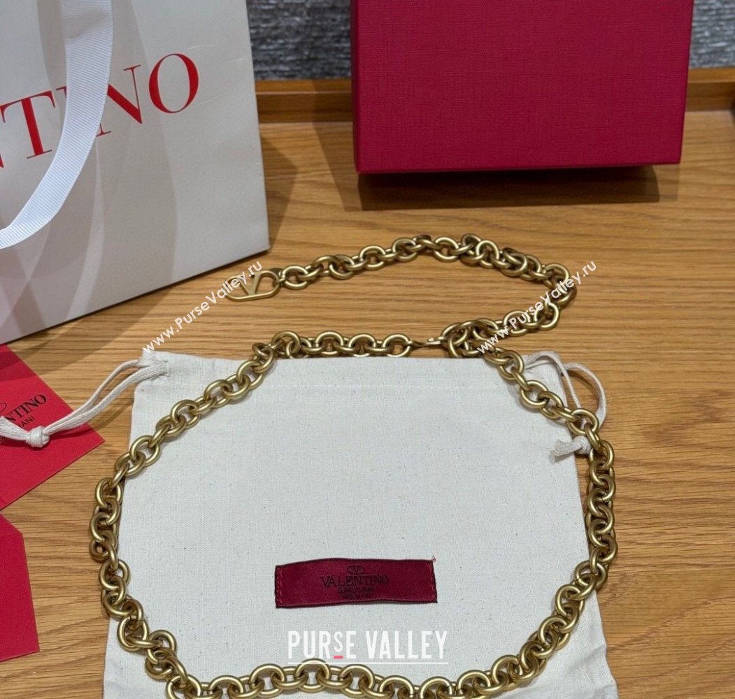 Valentino Gold-Tone Chain Belt 1 2025 0618 (99-250618047)
