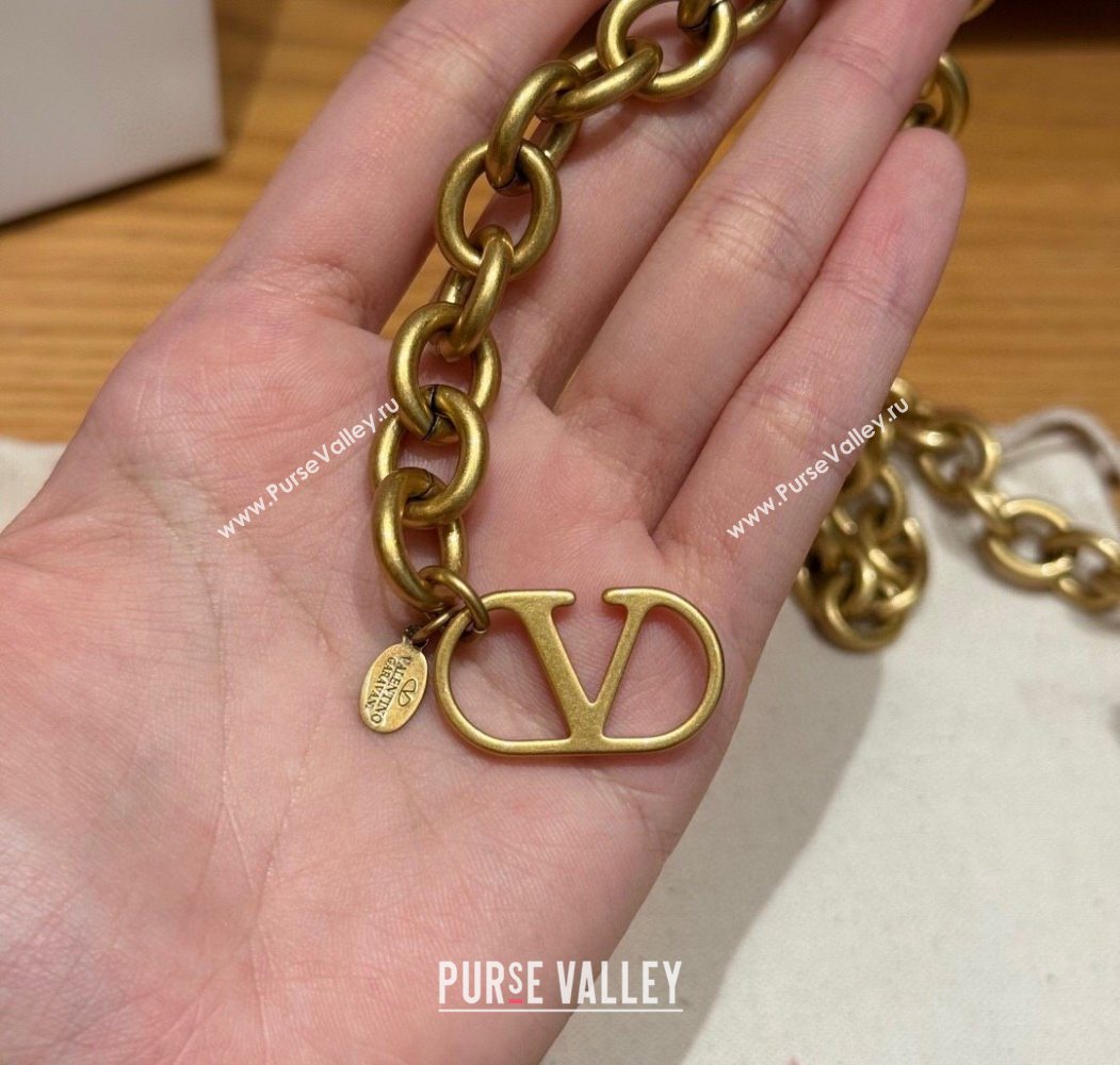 Valentino Gold-Tone Chain Belt 1 2025 0618 (99-250618047)