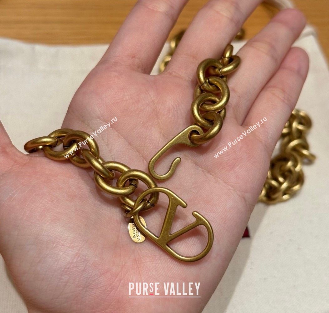 Valentino Gold-Tone Chain Belt 1 2025 0618 (99-250618047)