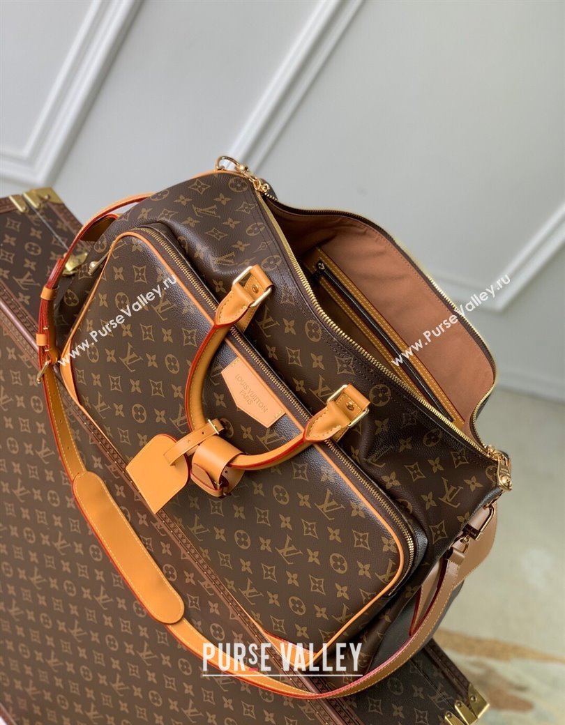 Louis Vuitton Mens Keepall Cargo 50 Travel Bag in Monogram Canvas M14735 2025 (KI-250811001)