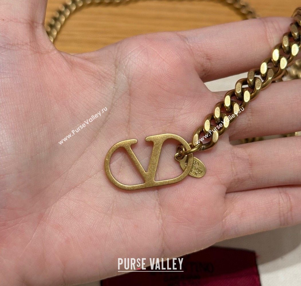 Valentino Gold-Tone Chain Belt 2 2025 0618 (99-250618048)