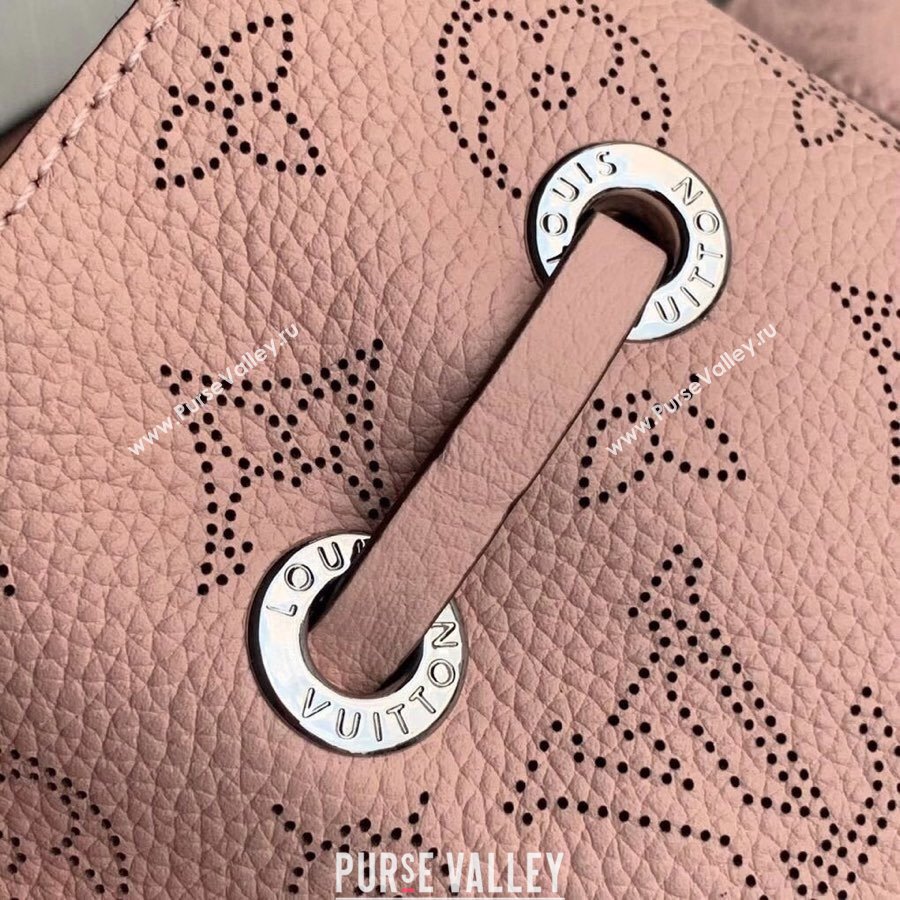 Louis Vuitton Mahina Monogram Perforated Bella Bucket Bag M57068 Light Pink 2025 (KI-250121017)