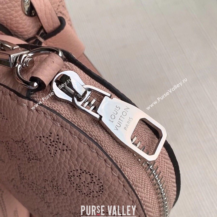 Louis Vuitton Mahina Monogram Perforated Bella Bucket Bag M57068 Light Pink 2025 (KI-250121017)