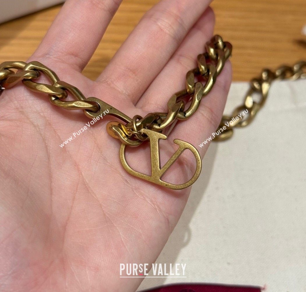 Valentino Gold-Tone Chain Belt 3 2025 0618 (99-250618049)